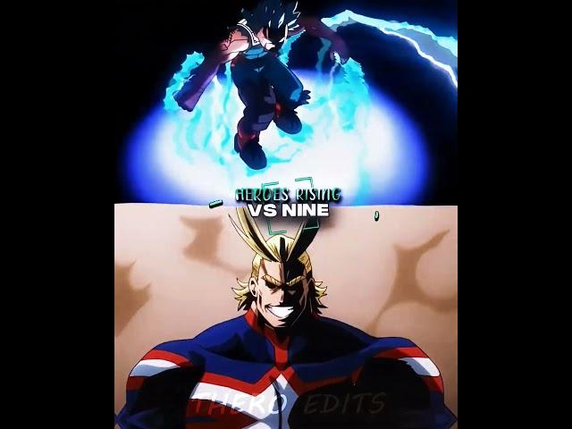 Deku All Forms VS Prime All Might IB:@Conquestor_