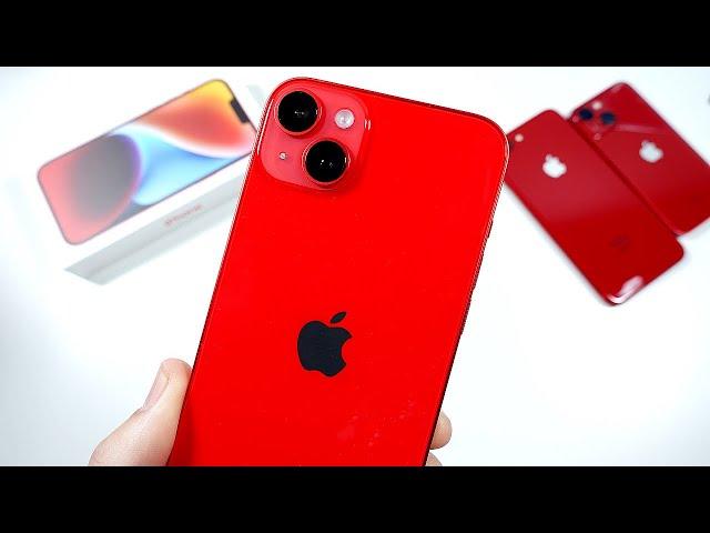 RED iPhone 14 Plus Unboxing & First Impressions!