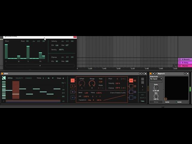 DRIV by K-Devices | A Fugue-in' super-charged midi sequence generator