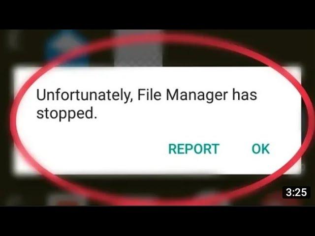 how to remove "Unfortunately FILE MANAGER has stop" solutions! 100% GSM working