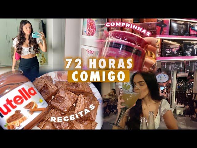 VLOG ~quase~ 72h COMIGO | academia, receitinhas, shopping, comprinhas, rotina…