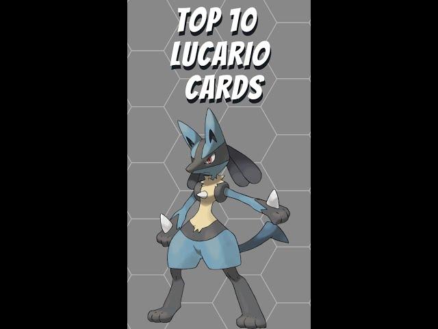 Top 10 Lucario Cards