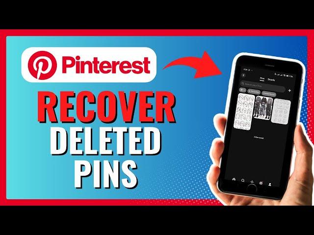 How to RECOVER DELETED PINS on PINTEREST 2024!