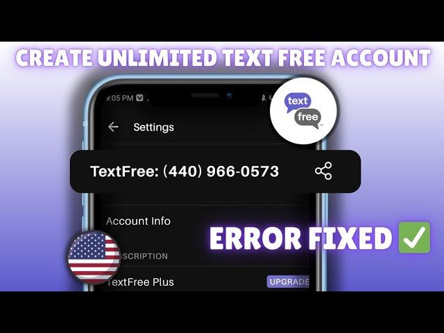 TextFree Sign-Up Error Solution – Quick Fix!