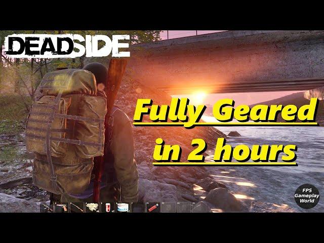 DEADSIDE Gameplay - Fully Geared in 2 Hours (PC 2K QHD 1440p 60fps) 2022