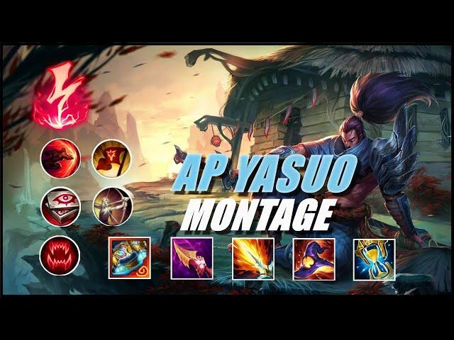 AP Yasuo Montage #4 - AP Yasuo Build Season 11 - League Of Legends Best Yasuo Plays 2020