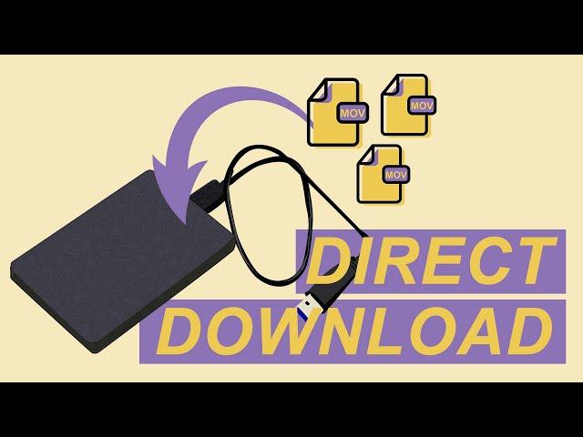 Download Files DIRECTLY Onto Your Hard Drive (Or Any Other Location) | Tech Tutorial