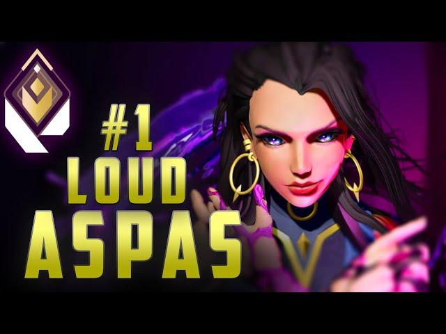 BEST VALORANT PLAYER??? - LOUD ASPAS | VALORANT MONTAGE #HIGHLIGHTS