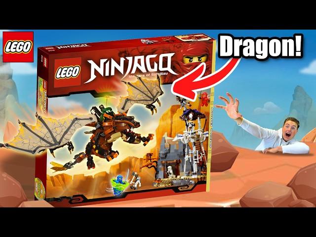 Creating A MIGHTY Earth Dragon NINJAGO MOC out of Lego