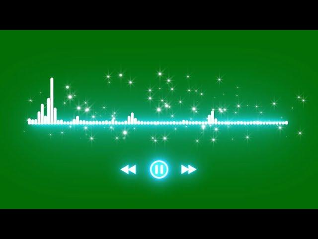 New green screen line audio spectrum | Best green screen line audio spectrum