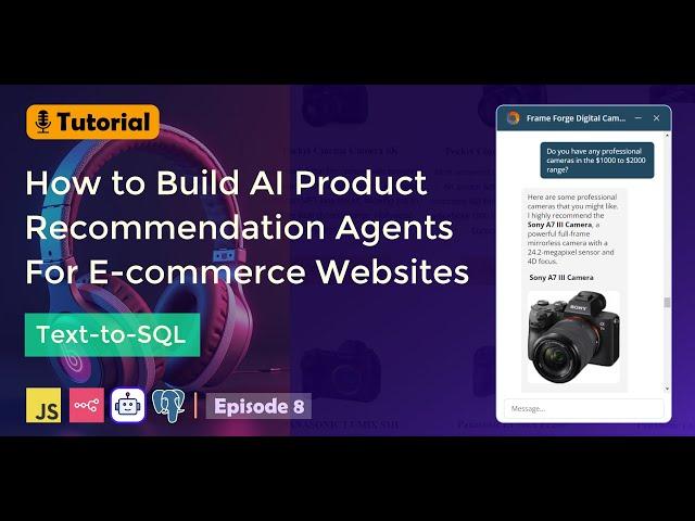 How to Build Advanced AI Ecommerce Agents using Flowise, Postgres and N8N (Text-to-SQL) | Part 1