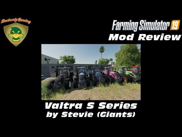 FS19 - Mod Review - Valtra S Series - Stevie - 4K