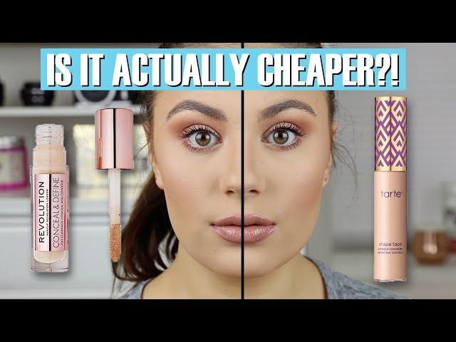 MAKEUP REVOLUTION CONCEAL & DEFINE CONCEALER REVIEW  |  IS IT ACTUALLY CHEAPER?!