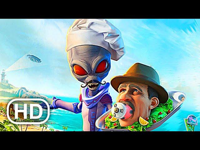 Crypto Kidnaps Humans Scene - Destroy All Humans Remake