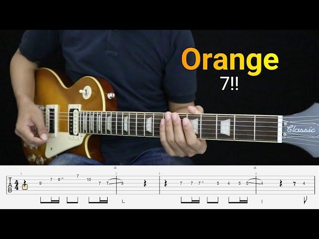 Orange - 7!! - Instrumental Guitar Cover + TAB