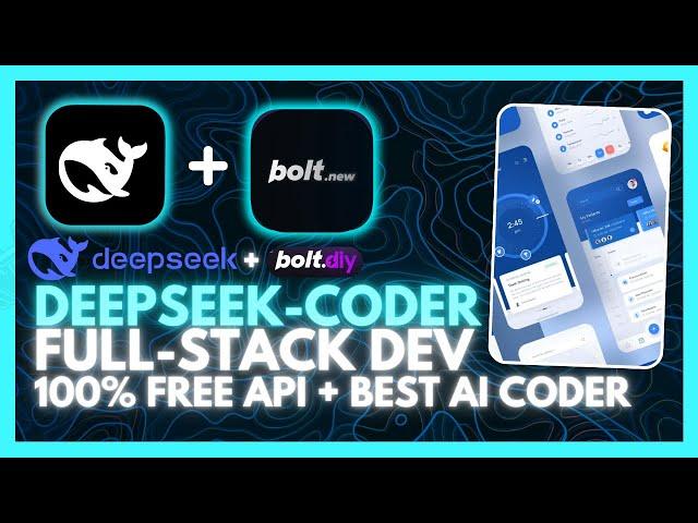 Bolt.DIY + Deepseek-R1: Develop a Full-stack App For FREE Without Writing ANY Code! (OPENSOURCE)