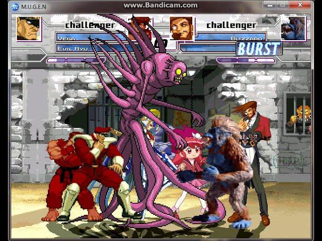 Stargazer1331 Random Mugen Battle #903: Team Mu 12 vs. Team P.Fine