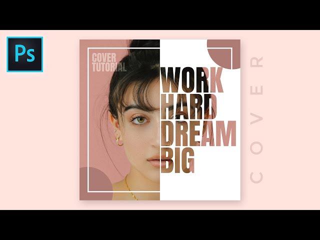 How To Create Simple Cover Art Design in Photoshop | Photoshop Tutorial