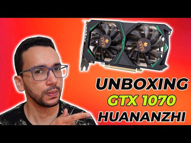 AO VIVO - Unboxing da GTX 1070 Huananzhi!!!