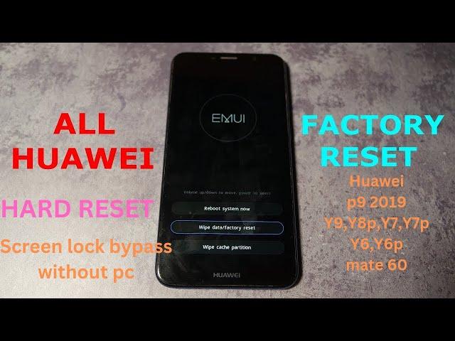 huawei password unlock | Hard Reset All Huawei | Remove Screen Lock/Pin/Pattern/Password/Finger Lock