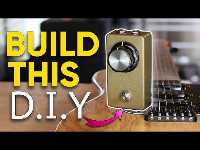 Build Your Own Golden Gizmo™ Zero Volt Pickup Booster | DIY Scratch Build Effects Pedal