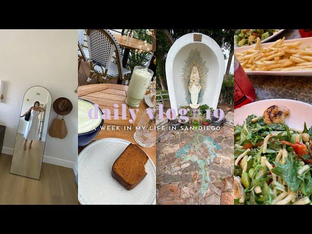 A realistic week in San Diego | Library Books | SD Foodies | Vlog #19 2023 | Bianca Janel