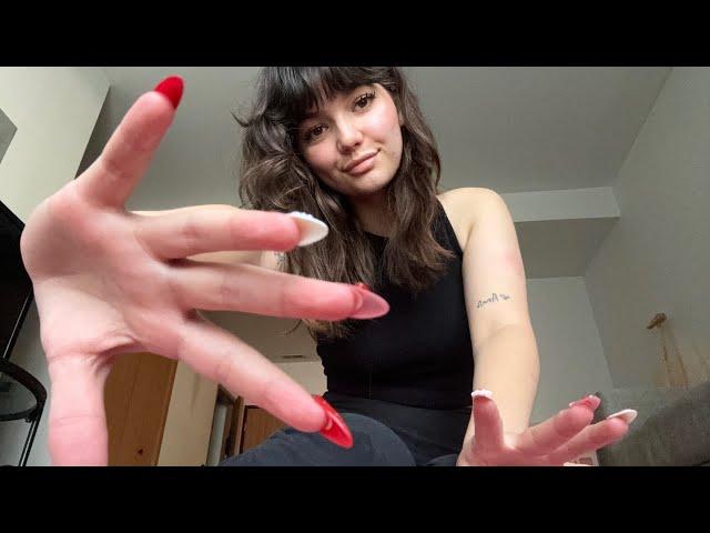 ASMR | FAST Build Up Tapping ON THE FLOOR, Camera TAPPING and SCRATCHING, Fabric Scratching (Lofi)