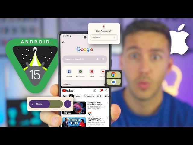 Android 15 por FAN de iPhone, Apple debería COPIAR esto! 