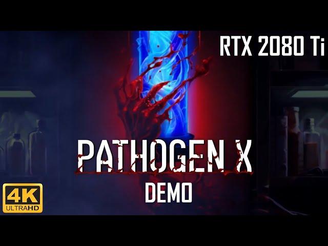 Pathogen X Demo — New Zombie Shooter (4K, Ultra, Ray Tracing) GeForce RTX 2080 Ti