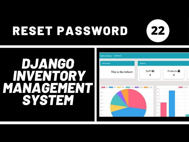 Forget Password..? Reset Password via Email | Django Inventory Management System Web Application