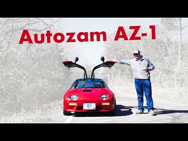 The Autozam AZ-1 is Fun-Sized. Child sized? I Don't Fit.