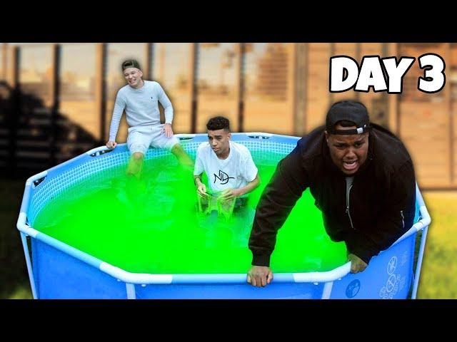 Last To Leave Slime Pool Wins £5,000 - Challenge