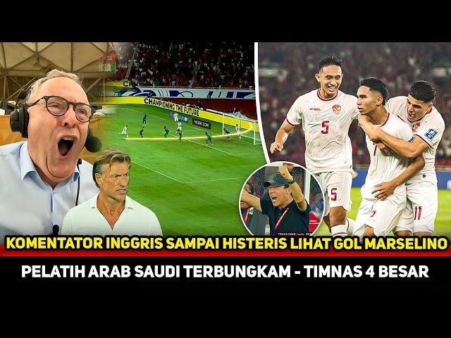 ‘ITU GOL DILUAR NALAR!’ Komentator Inggris sampai heboh begini~Pelatih Arab mengakui, Timnas Viral