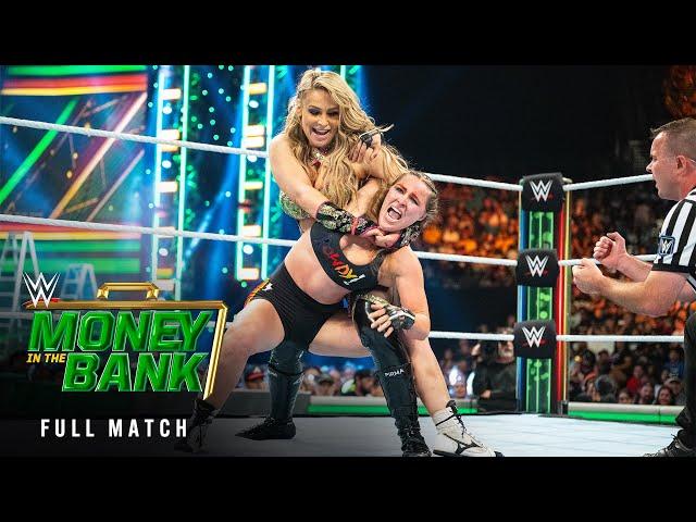 FULL MATCH: Ronda Rousey vs. Natalya — SmackDown Women's Championship Match: Money in the Bank 2022