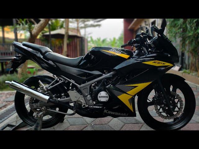 Kawasaki Ninja RR New 150 Black  Tahun 2014 Registrasi Full Standar ORIGINAL FMS GRESIK