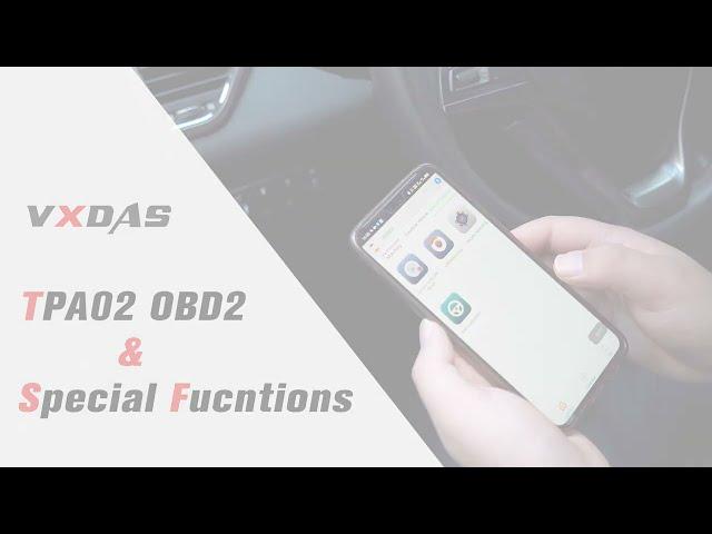 Master TPMS Sensor Relearn with VXDAS TPA02 | OBD2 & Special Functions Demo