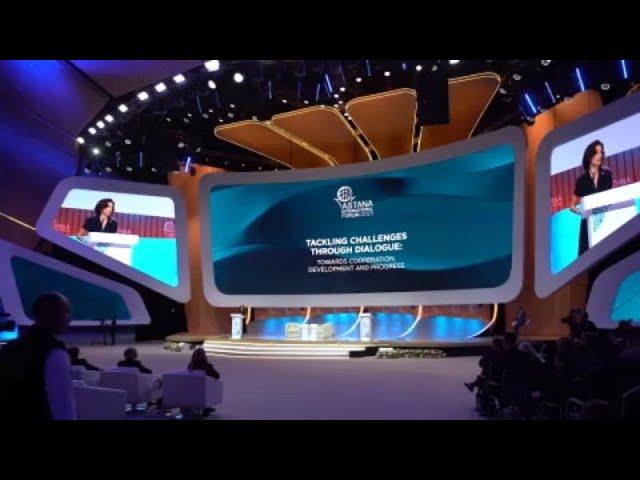 Astana International Forum sees international delegates discuss global issues in Kazakhstan