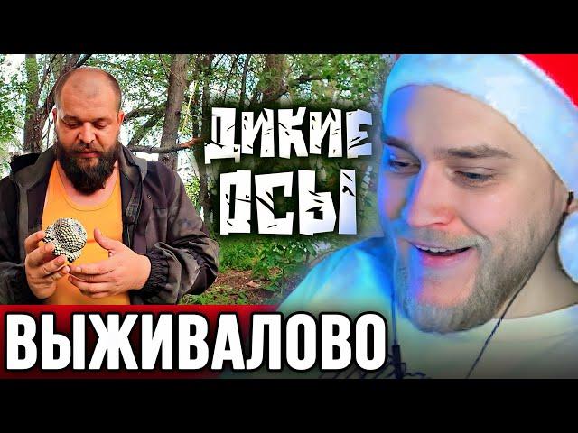 EASTERCAKE СМОТРИТ ВЫЖИВАЛОВО | ЕДА ДЛЯ ВЫЖИВАНИЯ В ПРИРОДНЫХ УСЛОВИЯХ - ДИКИЕ ОСЫ