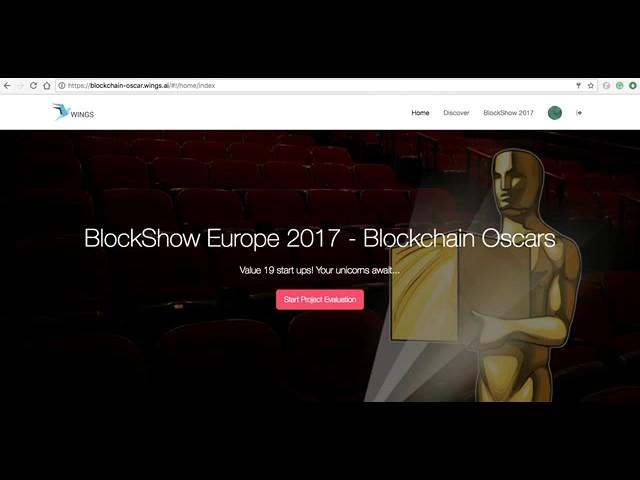 Blockchain Oscars: Using WINGS alpha for start up due diligence and valuation