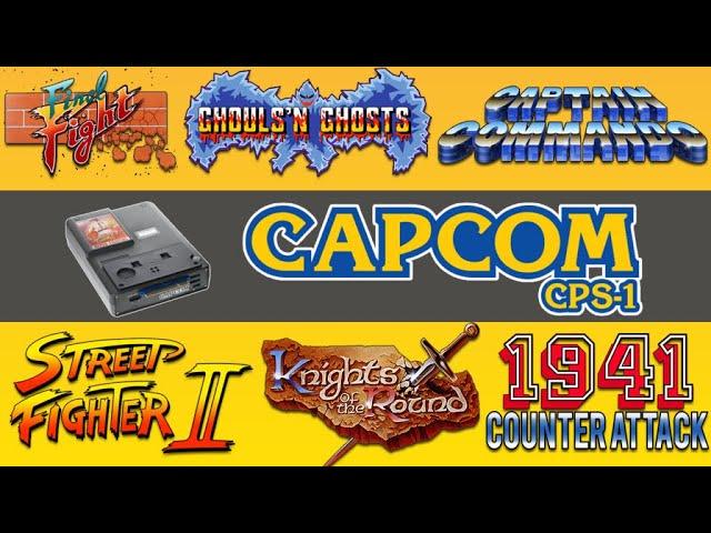 Capcom CPS1 Arcade Games Retrospective
