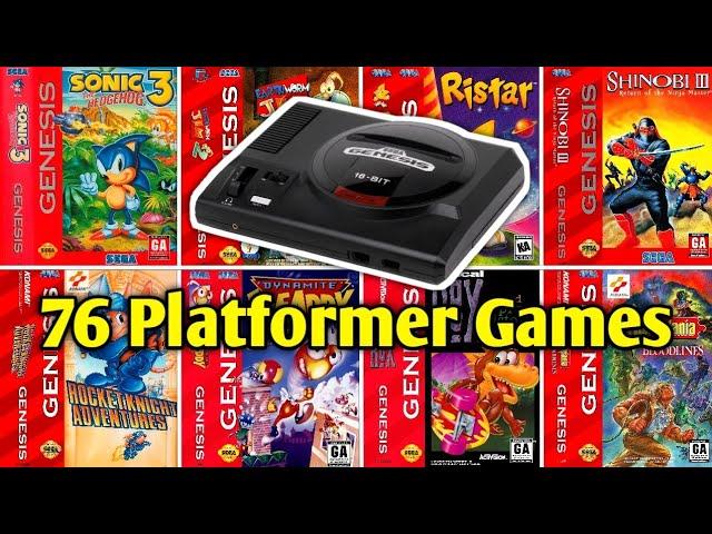 Best 76 Platformer Games for Sega Genesis/Mega Drive