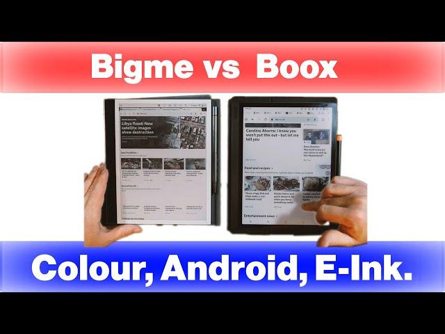 Bigme Inknote Colour Plus Lite vs Boox Tab Ultra C - Is it Even Close?