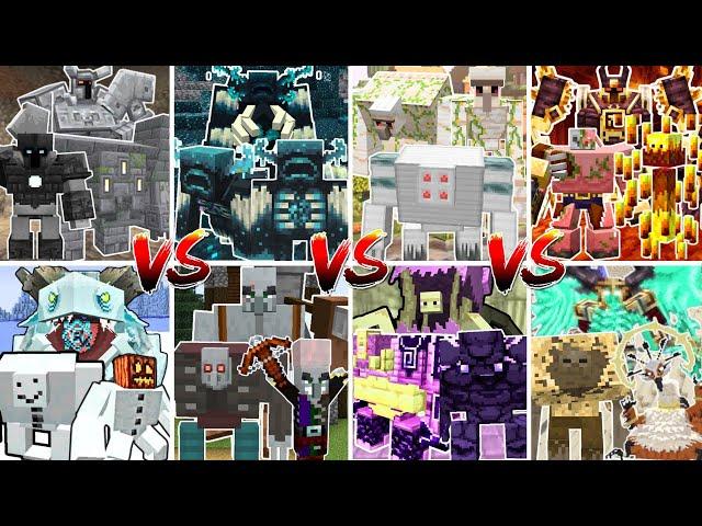 BIOME MOB FAMILY TOURNAMENT | Minecraft Mob Battle