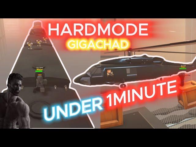 HOW TO COMPLETE GIGACHAD HARDMODE ELITE MISSION FAST! - military tycoon