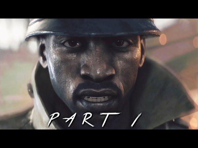 BATTLEFIELD 1 Walkthrough Gameplay Part 1 - Survive (BF1 Campaign)