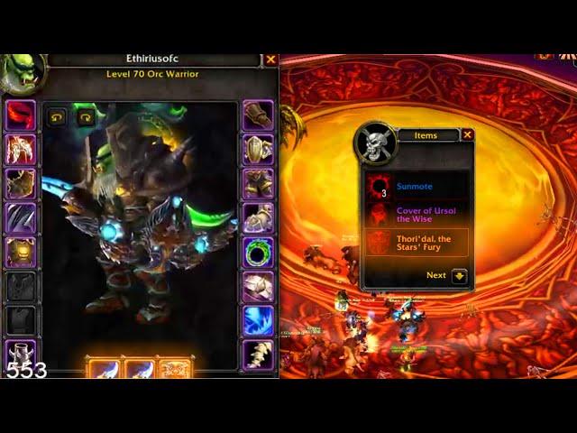 Did this warrior just get his 3rd LEGENDARY Weapon??? | WoW TBC Classic