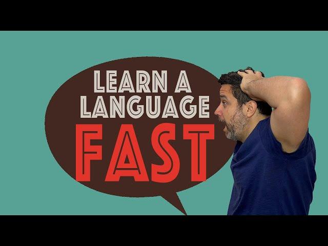 How to Learn Any Language SUPER FAST! (My 3-Month Plan)