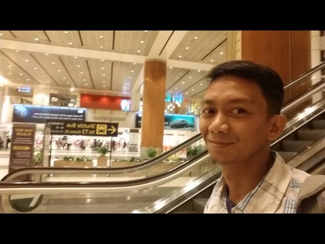 Arrival at Changgi International Airport   Singapore Airport