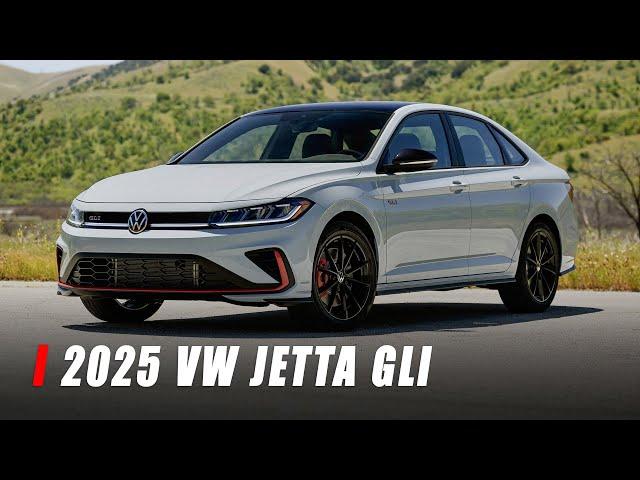 2025 VW Jetta GLI Debuts With New Looks And Tech