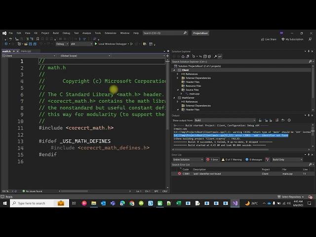 How to create and consume Static Library in C++ with Visual Studio